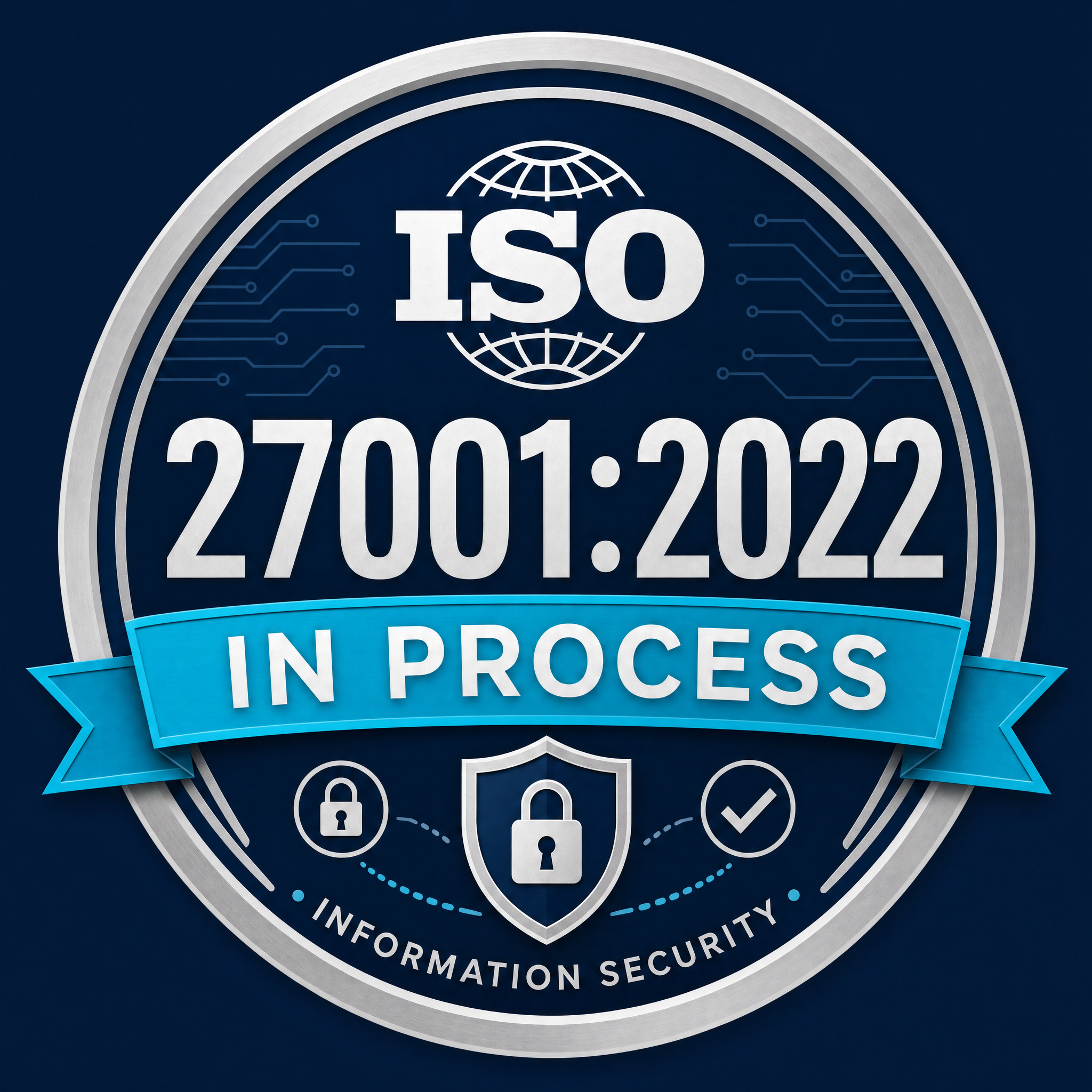 ISO 27001 Information Security Management in process